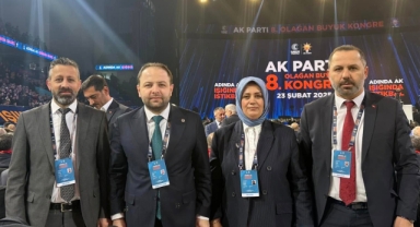AK Parti Ardahan Heyeti 8. Olağan Kongresine Katıldı