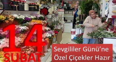 Ardahan’da Çiçekçiler Sevgililer Günü’ne Hazır