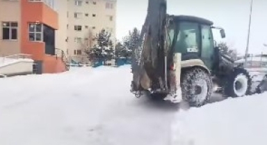 Ardahan’da Karla Mücadelede Örnek Çalışma