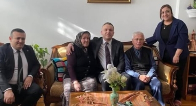 Vali Yardımcısı Papaker ve İl Müdürü Çetinkaya, Aile Ziyaretlerinde