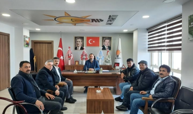 AK Parti Hanak Teşkilatından İl Başkanı Hakan Aydın’a Ziyaret
