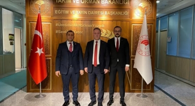 Ankara’da Tarımda Eğitim İş Birliği Görüşmesi