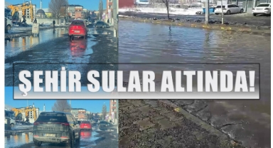 Ardahan’da Karların Erimesiyle Şehir Sular Altında!