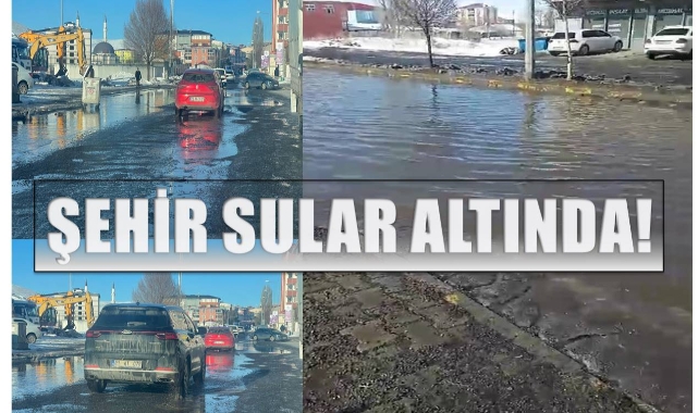 Ardahan’da Karların Erimesiyle Şehir Sular Altında!