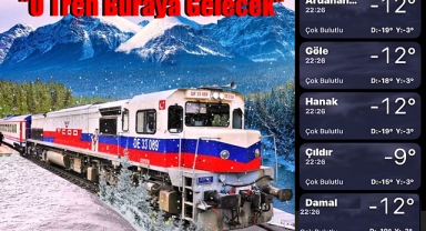 Ardahan'ın Soğuk Havası, Tren Gündemiyle Isındı!