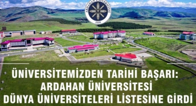 Ardahan Üniversitesi’nden Büyük Başarı