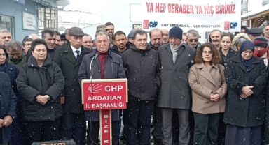 CHP Ardahan'dan Ekrem İmamoğlu'na Destek: 'Bu Bir Darbedir!'