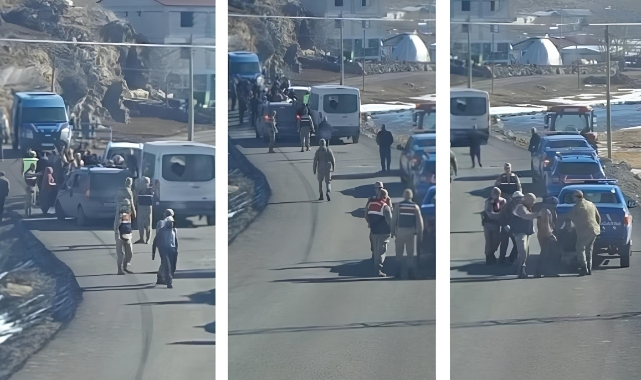 Gölgeli ve Köprücük Köyleri Arasında Taşlı Sopalı Kavga