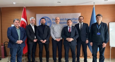 İl Müdürü Cineviz, FAO ve AB Yetkilileriyle Görüştü