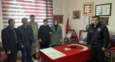 Kaymakam Elif Meram'dan Şehit Ailesine ve Yaşlılara Ziyaret