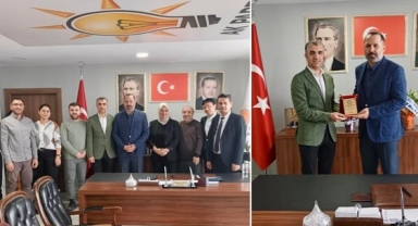 Sağlık-Sen Ardahan Şubesi'nden AK Parti İl Başkanlığı'na Ziyaret