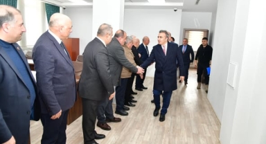 Vali Hayrettin Çiçek, İl Genel Meclisi'ni Ziyaret Etti