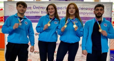 Ardahan Üniversitesi Bilek Güreşi Takımı Türkiye Üçüncüsü Oldu
