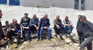 Göle CHP Sorunları Yerinde Dinliyor