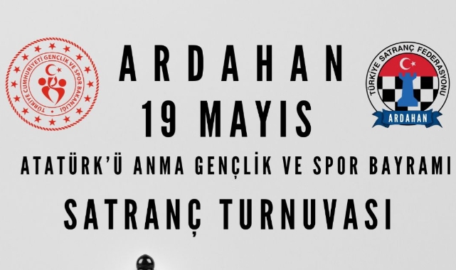 Ardahan’da 19 Mayıs’a Özel Satranç Turnuvası Düzenleniyor