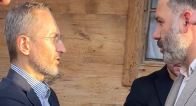 Başkan Aydın'dan Fahrettin Altun’a taziye ziyareti