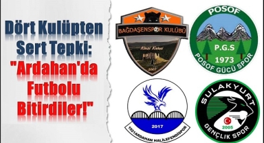 Dört Kulüpten Sert Tepki:
