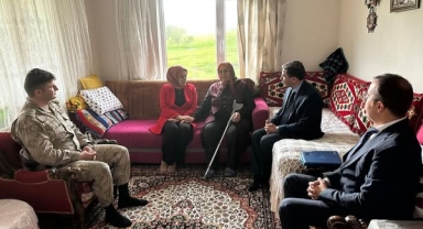 Kaymakam Elif Meram’dan Yürek Isıtan Ziyaret