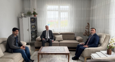 Kaymakam Kılıç’tan Şehit Ailelerine Vefa Ziyareti