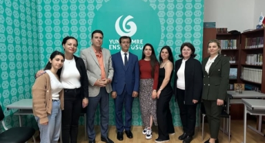 Prof. Dr. Emiroğlu'dan Yunus Emre Enstitüsü Ziyareti