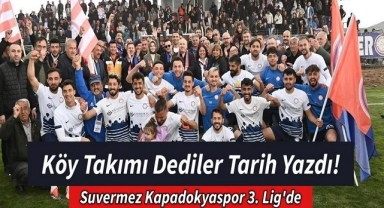 Türk Futbolunda Bir İlk: 1.500 Nüfuslu Suvermez Köyü’nün Takımı 3. Lig’de!