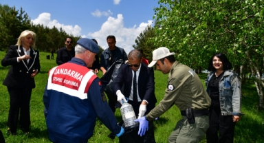 Vali Çiçek, Çamlıçatak Ormanı’nda Çevre Temizliği Etkinliğine Katıldı