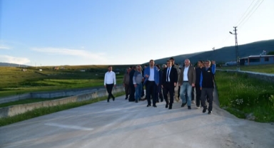 AK Parti Heyetinden Köy Yollarına Yerinde İnceleme