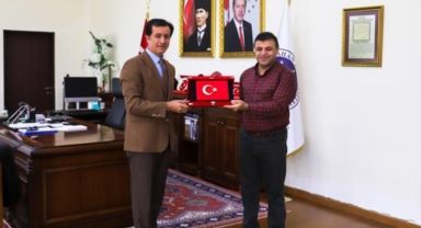 Anayasa Mahkemesi Başraportöründen Rektör Emiroğlu’na Ziyaret