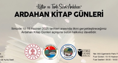 Ardahan'da İlk Kitap Günleri Başlıyor