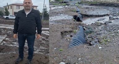 Hoçvan Hasköy'de Sel Felaketi!