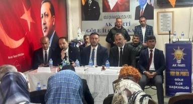 Göle’de AK Parti İlçe Danışma Meclisi Toplandı