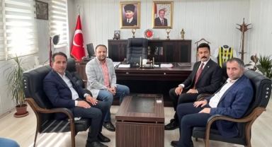 AK Parti Heyetinden Vali Yardımcısı Mehmet Sert’e Ziyaret