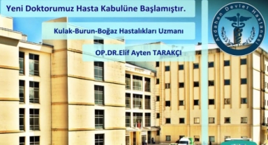 Ardahan Devlet Hastanesi’ne Yeni KBB Uzmanı