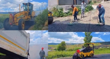 Ardahan İl Özel İdaresi Yol Yama Çalışmalarına Devam Ediyor