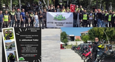 Artvin'den Ardahan'a Motor Tutkusu: 2. Ardahan Turu Gerçekleşti