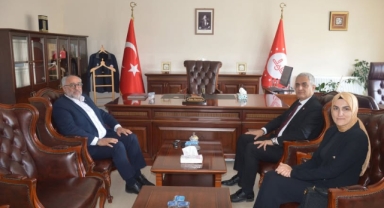 Başsavcı ve Mahkeme Başkanından Müftüye Veda