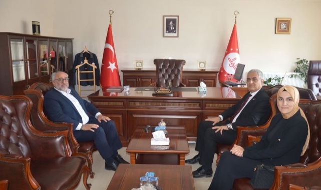 Başsavcı ve Mahkeme Başkanından Müftüye Veda