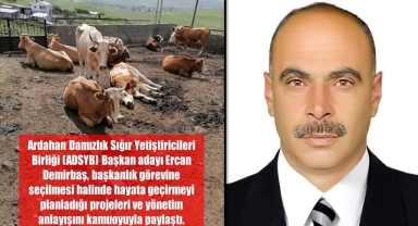 Ercan Demirbaş : “Üreticinin Sesi Olacağız”