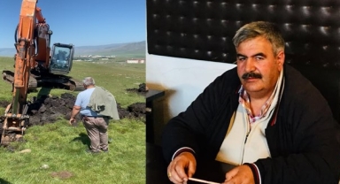 Hayvanlar İçin Kuru Dere Göleti Yapıldı