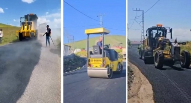 İl Özel İdaresi Yol Yama Çalışmalarına Devam Ediyor