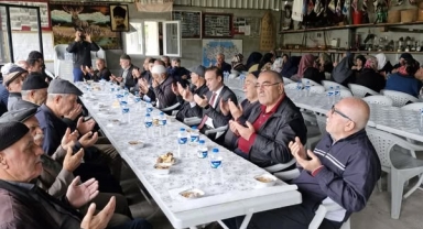 KAYMAKAM KESTİOĞLU EMİNBEY KÖYÜ'NDEKİ AŞURE PROGRAMINA KATILDI