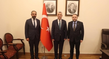 Milletvekili Kaan Koç’tan Bakan Ömer Bolat’a Ziyaret