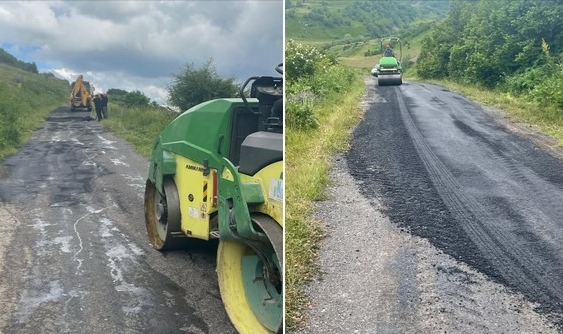 Posof’ta Grup Yolu Çalışmaları Başladı