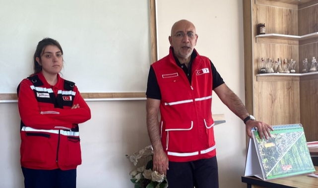 Tarım ve Orman Müdürlüğü Personeline Kızılay’dan İlk Yardım Eğitimi