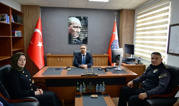 Vali Çiçek’ten Hanak İlçe Emniyet Amirliğine Ziyaret