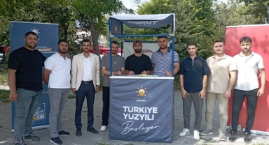 AK Parti Gençlik Kolları Saha’da