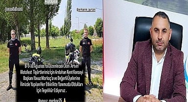 Ardahan Kent Konseyi'nden Motofest'e Anlamlı Destek