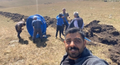 Atatürk ve Yeni Mahalle yaylası suya kavuştu