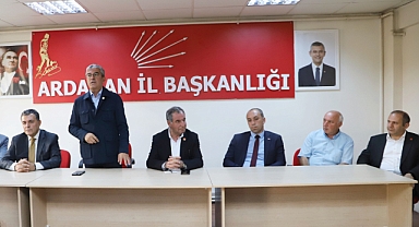 CHP Grup Başkanvekili Gökhan Günaydın Ardahan'da