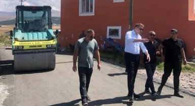 Kaymakam Meram, Eskikılıç Köyü Yol Çalışmalarını İnceledi